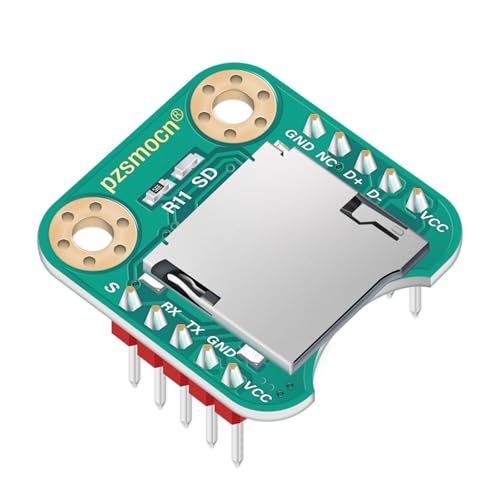 Pzsmocn Serial Data Logger Compatible with Arduino and Raspberry Pi Board. with USB Function, FAT...