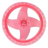 Hundefliegende Scheibe Spielzeug Hunde Fliegende Scheibe Spielzeug Haustier Frisbee Spaß Interaktives Blitzlicht Schwimmende Fliegende Hundescheibe Spielzeug für Kleine Mittelgroße Hunde Gummihundefri