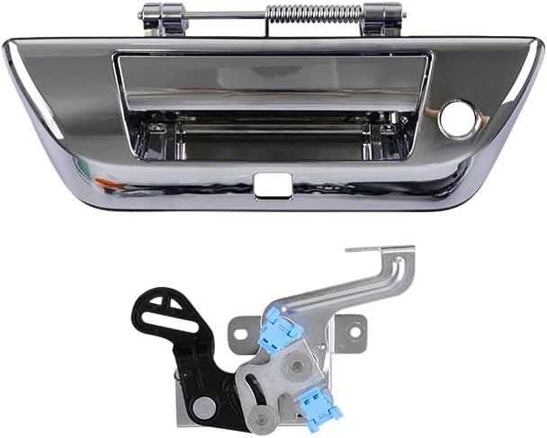 HYILUN0104 All Chrome Tailgate Handle Latch Compatible with Nissan Titan 2017-2024