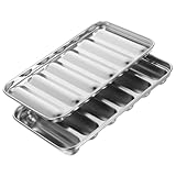 Moule à saucisses : moule monobloc sans recoins, hygiénique, en acier inoxydable