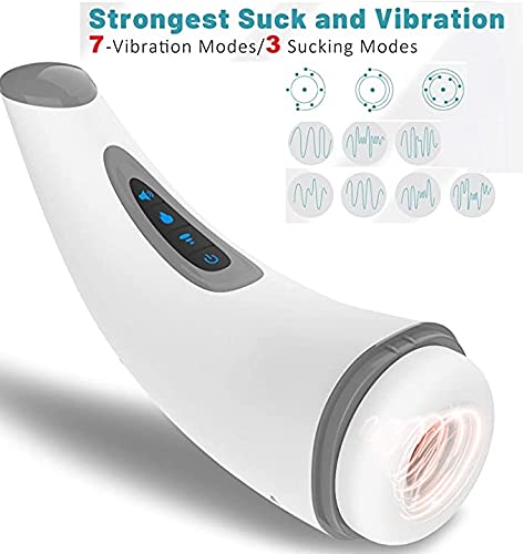 mastûrbador Mašćulíno, 6 modos de succao e Vibracḯon, Masturvador Mascụlino Automatico com aquecimen