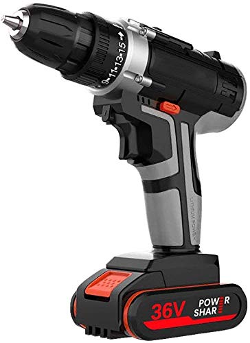 Spacmirrors Akku-Schrauber/Akku-Bohrschrauber, Akku-Bohrschrauber, Akku-Schrauber, mit LED-Licht, Drehmoment 32 Nm, Drehmoment einstellbar