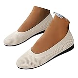 【Conception À Bout Pointu Et Stable】La Conception À Bout Pointu Permet Aux Femmes D'avoir Plus D'espace À L'intérieur Et Ne Rendra Pas Les Pieds Encombrés. La Conception Stable Du Le Rend Également Adapté Aux Femmes Enceintes.