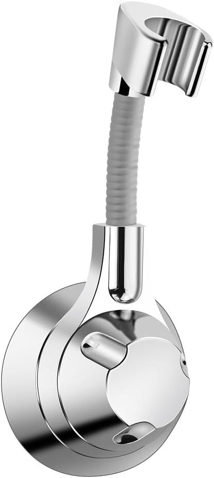 Adjustable Shower Head Holder Suction Cup Handheld Shower Head Bracket Bidet Sprayer Holder for Toilet Handheld Showerhead High Pressure Hand Held Shower Heads Diaper Sprayer Head Showerheads