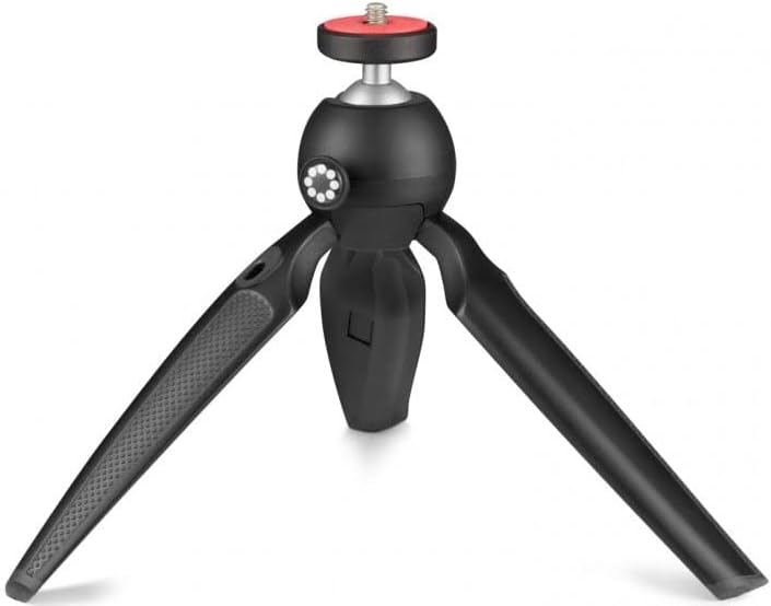 Joby Handypod Mini Tripod and Handgrip for DSLR, Mirrorless CSC and Compact Cameras, LED Lights, Microphones, Portable Speakers, Action Cameras and Accessories Up to 2.2lbs (JB01555)
