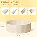 Ball Pit for Toddlers Babies Dogs Cats Iinfant Children, Foldable Ball Pits Play Tent, Crawl Playpen Ball Pool with Storage Bag, Surprise for Boys Girls Festival (Balls Not Included), Beige