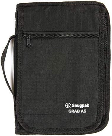 Snugpak | Grab A5 | Travel & Organisers | Document Organiser (Black)