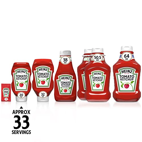 Image of Heinz Tomato Ketchup (20 oz Bottle) (Pack of 2)