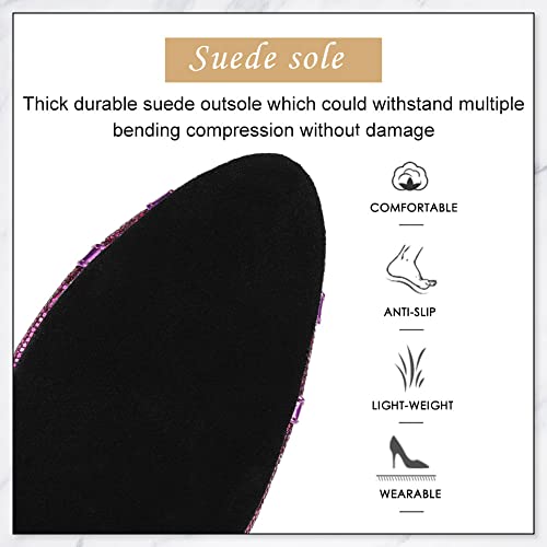 DKZSYIM Glitter Women Latin Dance Shoes Closed Toe Ballroom Salsa Tango Practice Performence Party Dancing Shoes,Model CMJ-5114