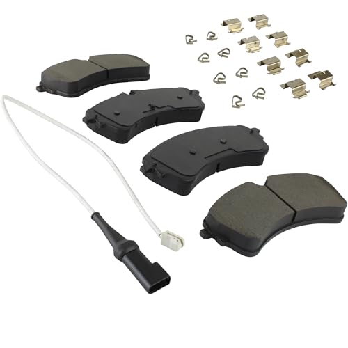 Image of QUALITY-BUILT Rear Semi-Metallic Brake Pads, Black Series 1003-2388M, Compatible with 2021-2024 Ford (E-Transit,Transit-150,Transit-250,Transit-350,Transit-350 HD)