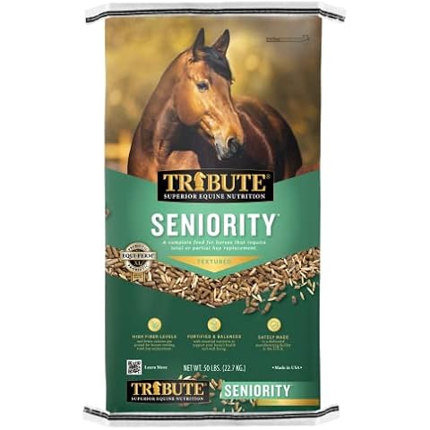 Kalmbach Feeds Tribute Maturity Textured for Horse, 50 lb Cover