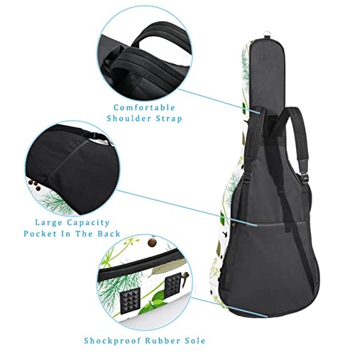 Sac guitare acoustique imperméable : protection épaisse antichoc - 3