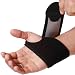 NEOtech Care (TM) Neoprene Wrist Brace, Support, Band - Light, Elastic & Breathable - Muscle Relief - Adjustable Compression - Black Color - Size M - Package contains 1 unit