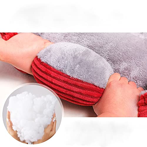 Eogrokerr Waschbares Haustierbett, Größe L (70x52 Cm) – Weiches Korallen-Fleece, Rutschfester Boden