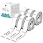 Phomemo 3 Rollen M110 etikettenpapier,Multifunktionales selbstklebendes für Phomemo M110 M200