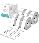 Phomemo D30 6 rouleaux d'étiquettes 12 mm × 40 mm, étiquettes thermocollantes multifonctionnelles...