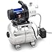 Produktbild Bituxx Hauswasserwerk Wasserpumpe Gartenpumpe Bewässerungspumpe Edelstahl Kessel 1200W 3800L/H