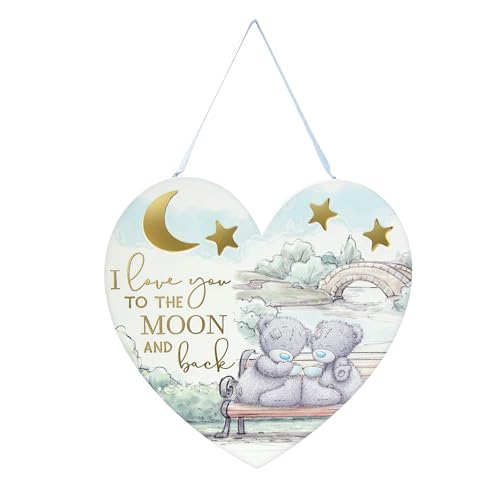 Me to You Tatty Teddy Love You to the Moon & Back Hanging Plaque - Signature Collection