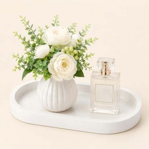 QOLyabnbn Bathroom Tray Vanity Tray Perfume Tray for Makeup Perfume Trinket