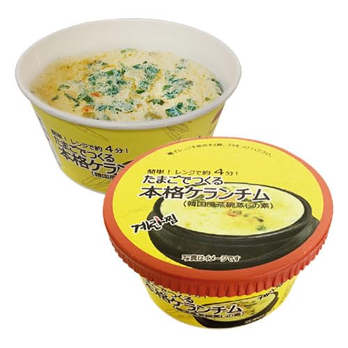 たまごでつくる本格ケランチム 韓国風茶碗蒸しの素 (12g×6個セット) 卵2個用※卵は別購入必要!簡単調理 ケランチムの素 韓国料理 韓国食材 韓国食品