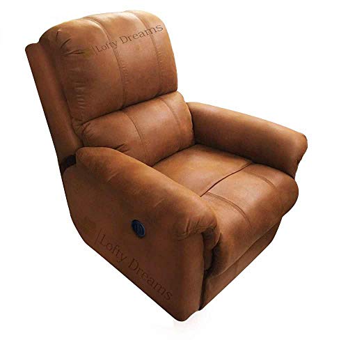 Image of Automatic Recliner Sofa 1 Seater - Luxurious Design, Plush Support, Durable Build, and 5-Year Warranty for Ultimate Comfort
