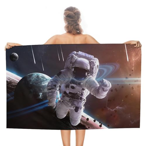 Serviette de plage astronaute à séchage rapide pour le quotidien