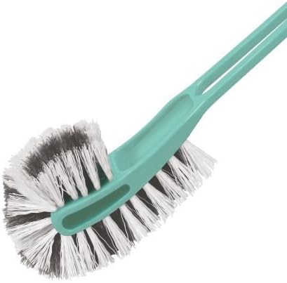 Spotzeroby Milton Double Side Normal Bristles Toilet Brush, Multicolor