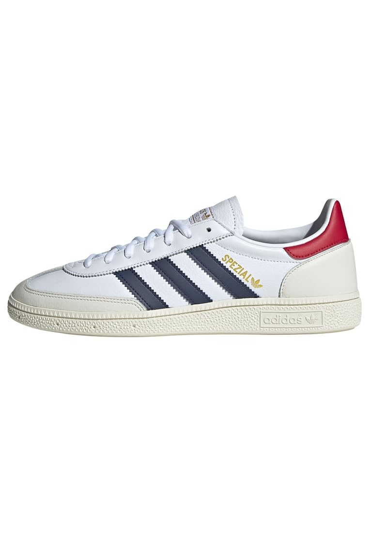 adidas Handball Spezial JH5450 Cloud White (Blanco, Sistema Tallas Calzado EU, Adulto, Hombre, Números, Mediano, 42)