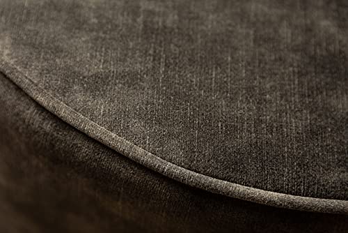 Riess Ambiente Design Couchtisch Studio 55cm Eichenoptik mit Sitzhocker aus Samt Wohnzimmertisch Tisch Sofatisch – Bild 8