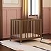 Babyletto Rolli All-Stages® Midi Crib Conversion Kit in Natural Walnut, Greenguard Gold Certified, FSC Certified, Portable & Adjustable with Pad Included
