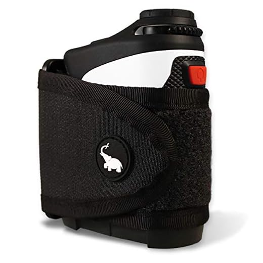 STICKIT Magnetic Rangefinder Strap | Classic Series, Black | Nylon Strap with Magnets for Strong Hold of Golf Laser Rangefinders to Carts