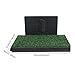 Dog Grass Pad with Tray Large, Puppy Turf Potty Reusable Training Pads with Pee Baffle, Artificial Grass Patch for Indoor and Outdoor Use, Ideal for Small and Medium Dogs (30