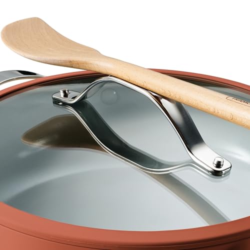 Image of Tramontina Vue All-in-One Plus Pan Set, 5-Qt Ceramic Non Stick Cooking Pan