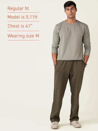 Image of DAMENSCH ReNEWd Soft Ribbed Texture, Strong Durable Fabric, Dyes Ottoman Half-Zip Sweatshirts