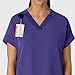 Wink Nova Women's Drop Shoulder Boxy Scrub Top - Grape, XL