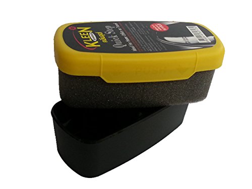 Kleen Shoes Quick Step : Instant Shoes Shine Sponge for All Leather Stuff and All Leather Colors : Great for Home use and Travel