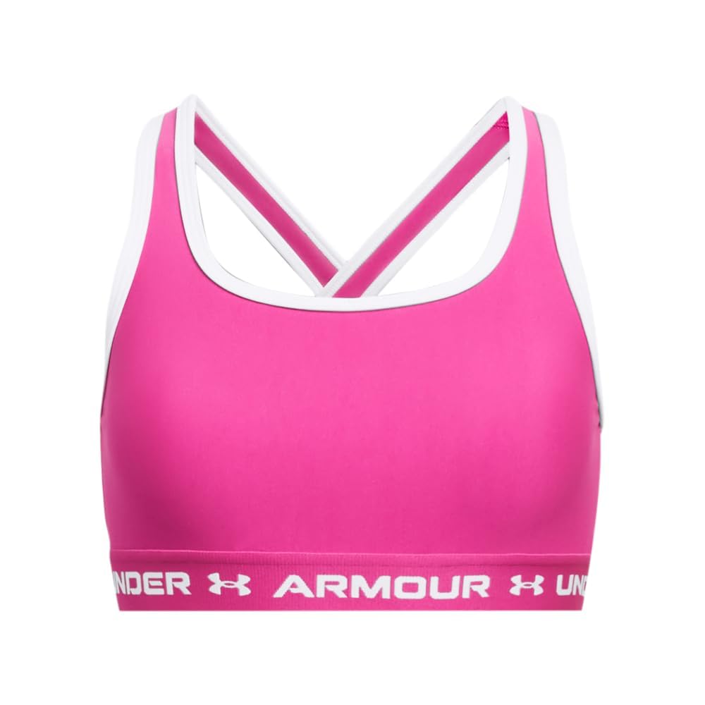 Under Armour Women's Crossback Mid Bra Black