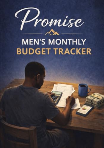 PROMISE- Men's Monthly Budget Tracker: Monthly Expense Tracking Made Simple