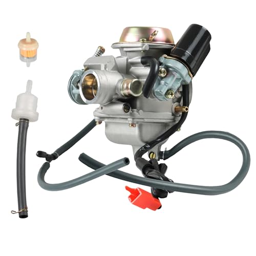 atvwrlod 1 Pcs 24mm Motorcycle Carburetor Carb Replacement for 4