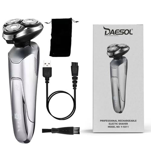 DAESOL PROFESSIONAL electric razor for men, cordless rechargeable...