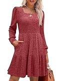 Wedding Guest Dress Early Fall Fashion Homecoming Dresses Tops for Teachers Date Night Rompers Red XX-Large