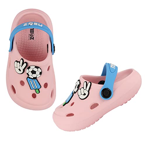 Image of NEOZ Casual Slingback Clogs for Kids with Soft Sole | Slip-On Breathable, Lightweight | Comfortable & Durable | Stylish Indoor & Outdoor Sandals Clogs for Kids