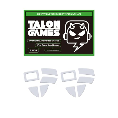 Patins de souris Razer Viper Ultimate de rechange glisse fluide PTFE 0,8mm