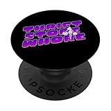 Gebrauchtwarenladen Hure Retro Smiling Shopping Vintage PopSockets Klebender PopGrip