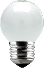 Lâmpada Bolinha Leitosa 40w 110v Branca