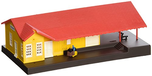 bachman n scale buildings - Bachmann Trains - PLASTICVILLE U.S.A. BUILT-UP BUILDING - FREIGHT STATION - N Scale