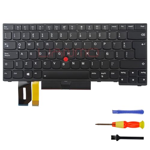 Clavier de rechange Lenovo T490 T480S rétroéclairé Espagne