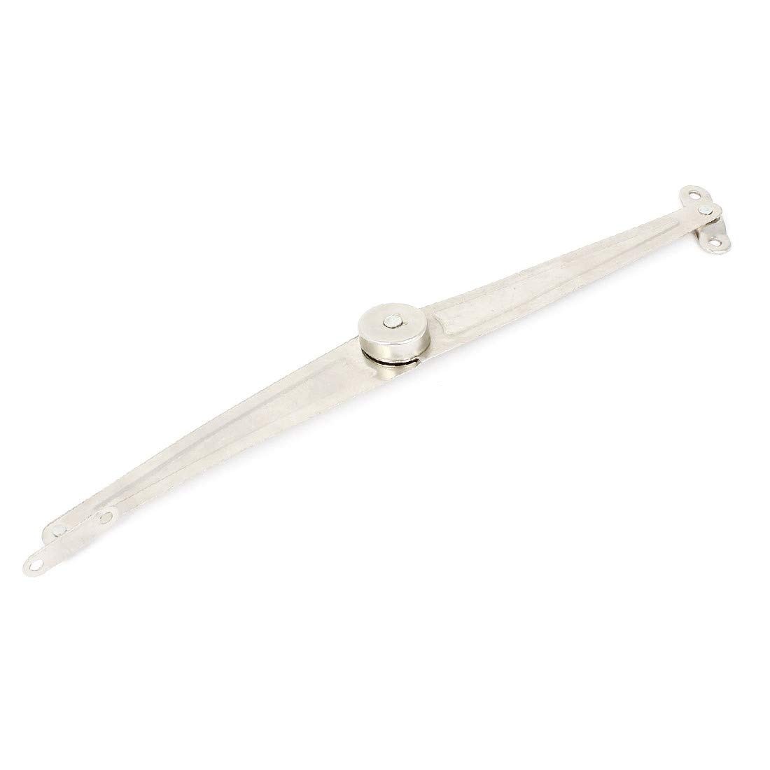 Silver Tone Featured Metal Furniture Cabinet Reliable Efficacy Desk Door Lid Support Hinge Stay
