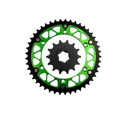 Motorcycle 45T-52T 14T Front Rear Sprocket For KDX200 KDX220R KDX250 KLX300R KX500 KX250 KDX 200 220 250 KLX 300 KX 500(48T-14T)