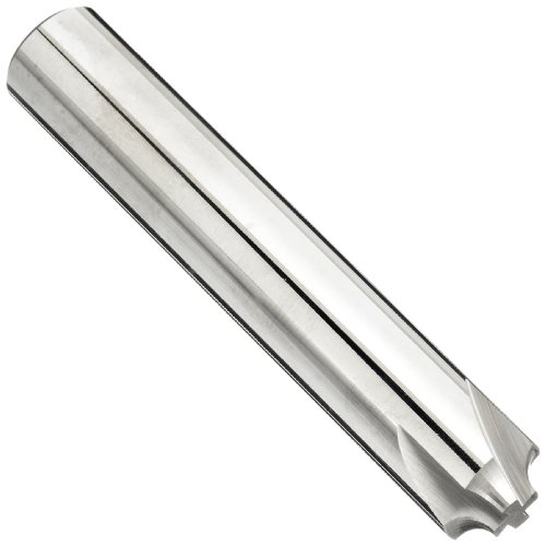 Melin Tool RCMG-M-M Carbide Micro Corner Rounding End Mill, Metric, Uncoated (Bright) Finish, Non-Center Cutting, 0 Deg Helix, 4 Flutes, 63mm Overall Length, 1mm Cutting Diameter, 6mm Shank Diameter #1